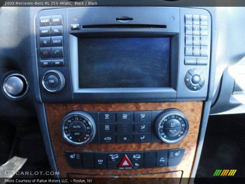 Black / Black 2009 Mercedes-Benz ML 350 4Matic