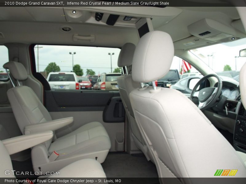 Inferno Red Crystal Pearl / Medium Slate Gray/Light Shale 2010 Dodge Grand Caravan SXT
