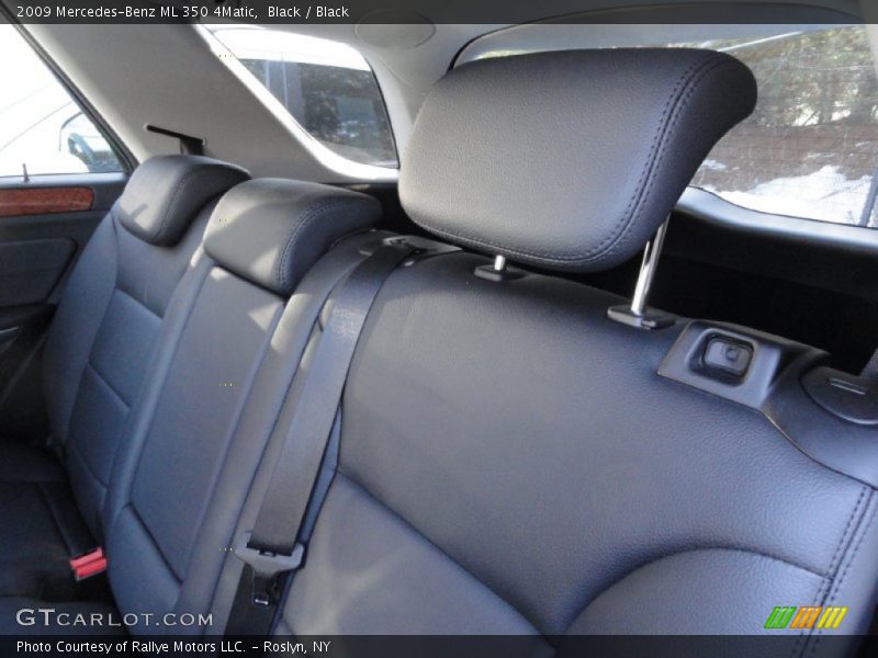 Black / Black 2009 Mercedes-Benz ML 350 4Matic