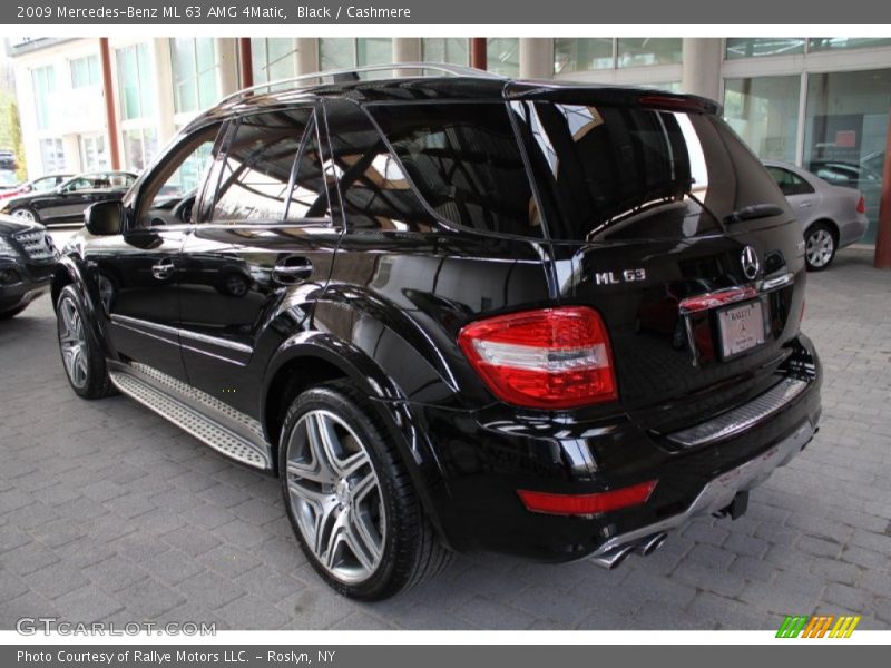 Black / Cashmere 2009 Mercedes-Benz ML 63 AMG 4Matic