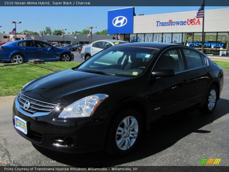 Super Black / Charcoal 2010 Nissan Altima Hybrid