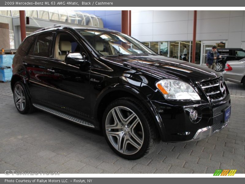 Black / Cashmere 2009 Mercedes-Benz ML 63 AMG 4Matic