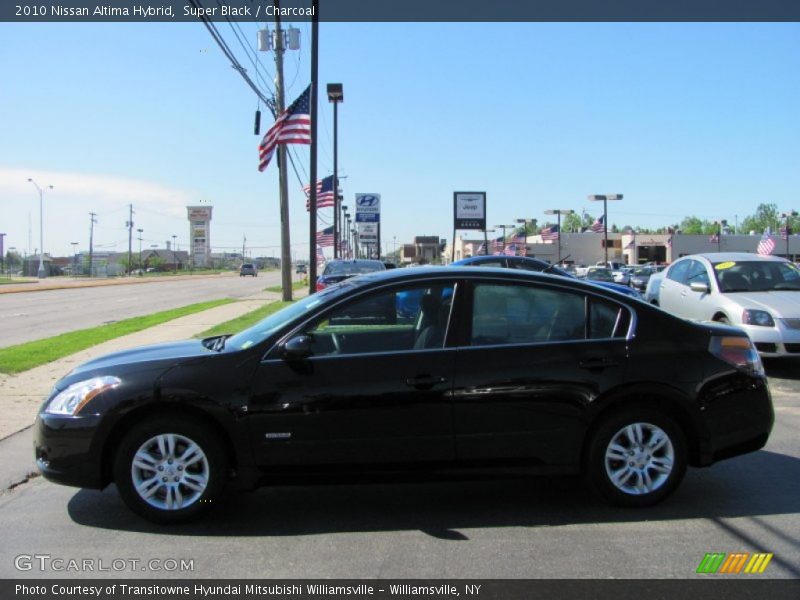 Super Black / Charcoal 2010 Nissan Altima Hybrid