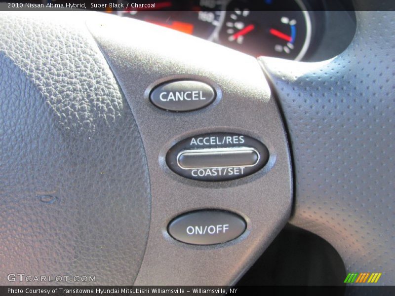 Super Black / Charcoal 2010 Nissan Altima Hybrid