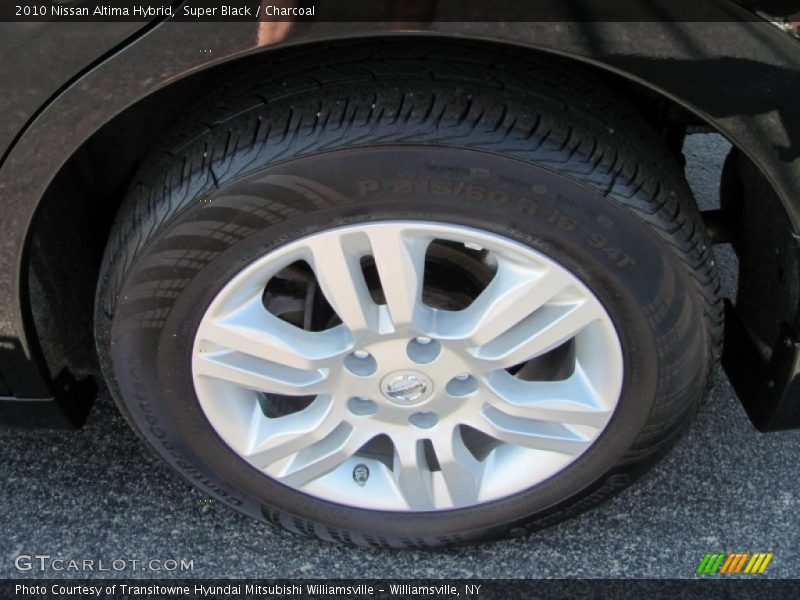 Super Black / Charcoal 2010 Nissan Altima Hybrid