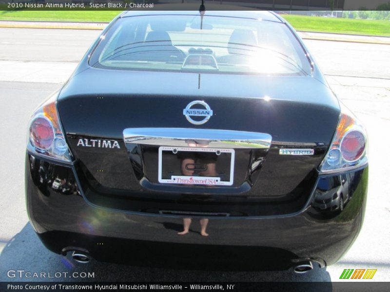 Super Black / Charcoal 2010 Nissan Altima Hybrid