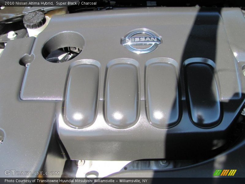 Super Black / Charcoal 2010 Nissan Altima Hybrid