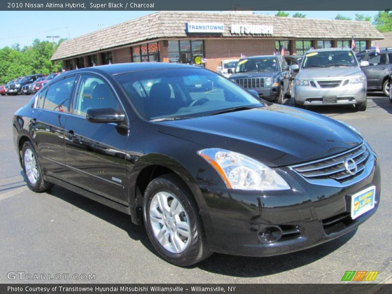 Super Black / Charcoal 2010 Nissan Altima Hybrid