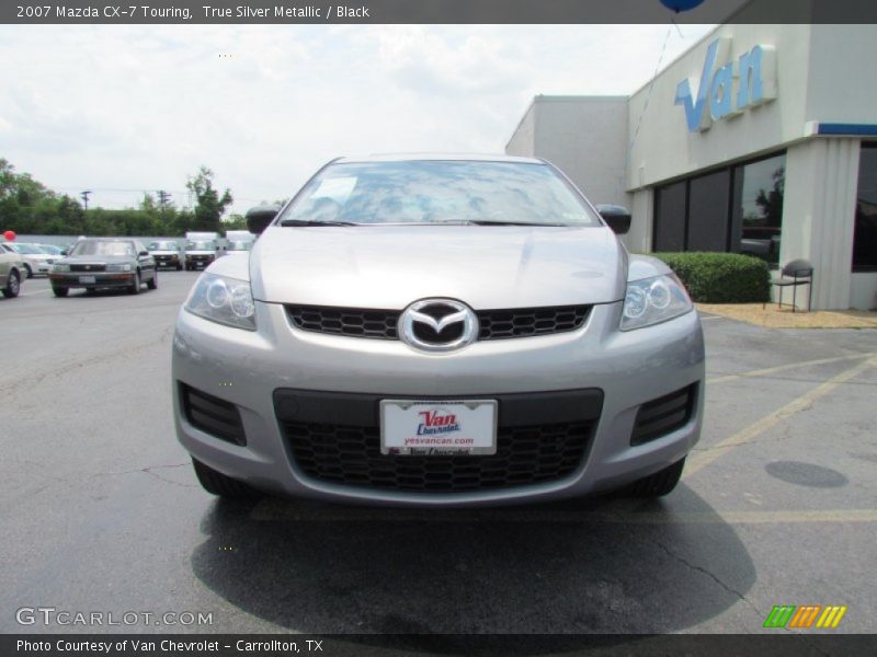 True Silver Metallic / Black 2007 Mazda CX-7 Touring