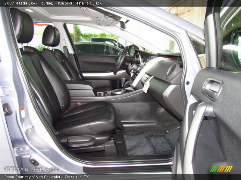 True Silver Metallic / Black 2007 Mazda CX-7 Touring