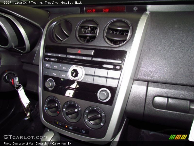 True Silver Metallic / Black 2007 Mazda CX-7 Touring