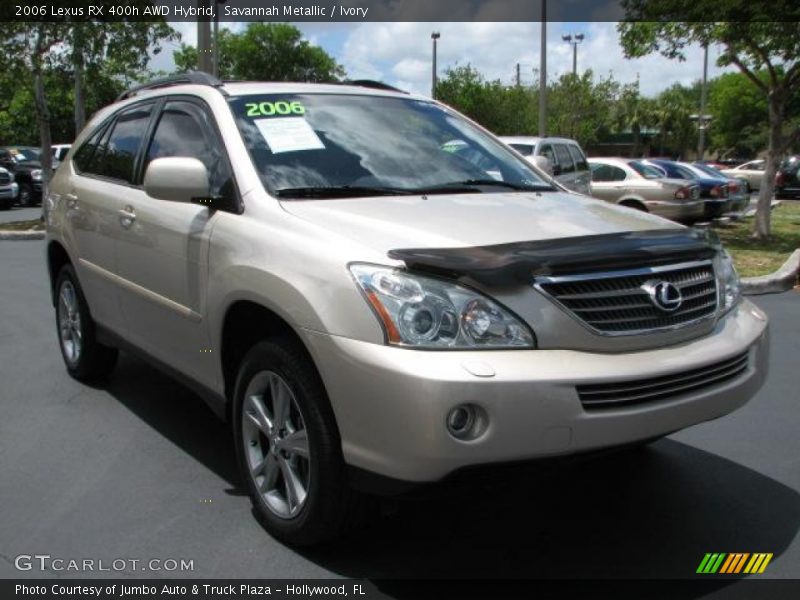 Savannah Metallic / Ivory 2006 Lexus RX 400h AWD Hybrid