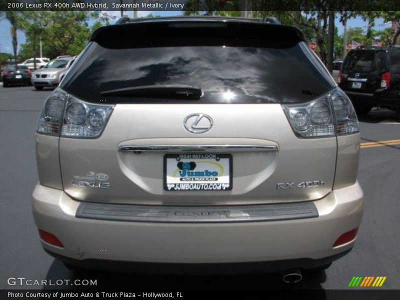 Savannah Metallic / Ivory 2006 Lexus RX 400h AWD Hybrid