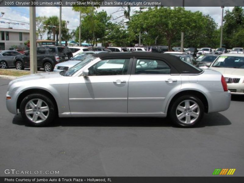 Bright Silver Metallic / Dark Slate Gray/Light Graystone 2005 Chrysler 300 Limited AWD