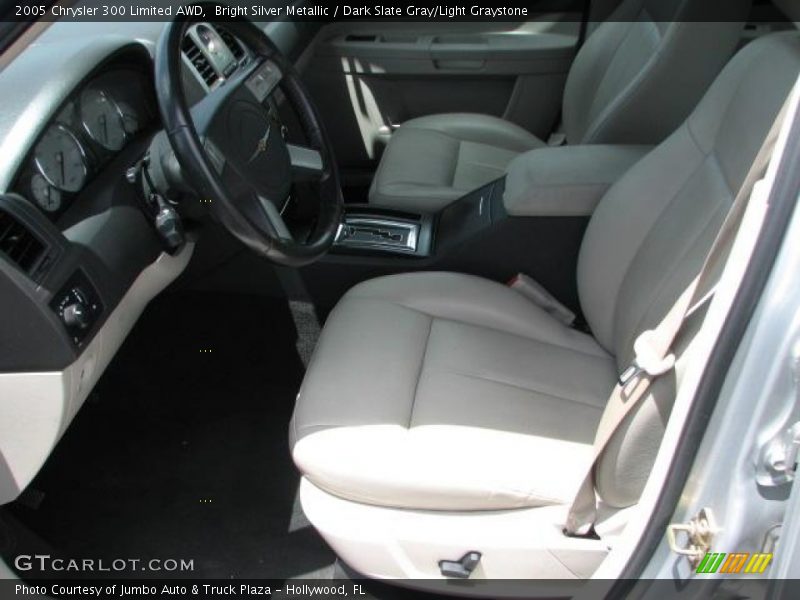 Bright Silver Metallic / Dark Slate Gray/Light Graystone 2005 Chrysler 300 Limited AWD