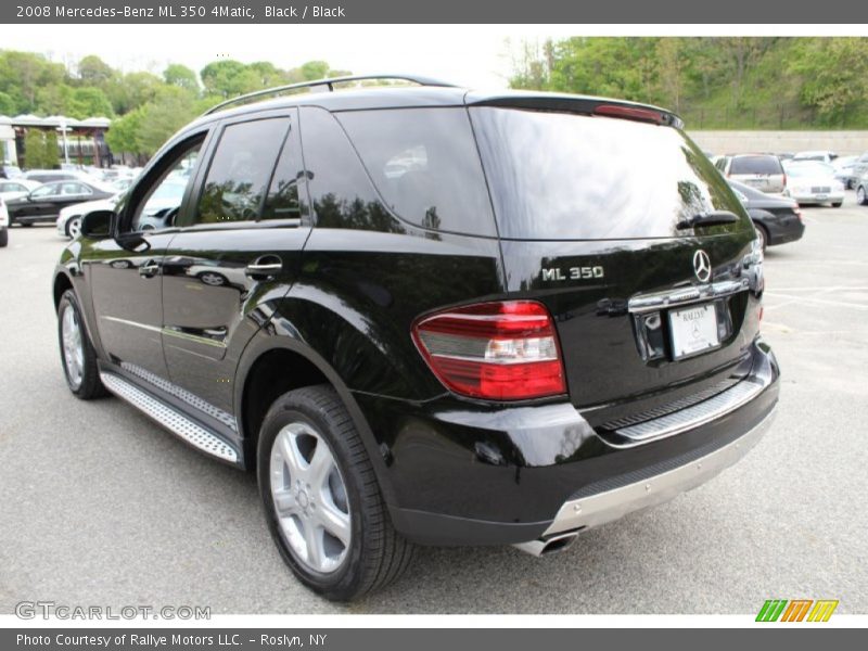 Black / Black 2008 Mercedes-Benz ML 350 4Matic