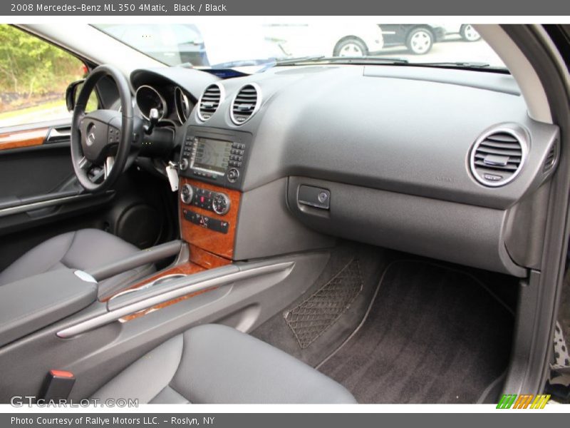 Black / Black 2008 Mercedes-Benz ML 350 4Matic