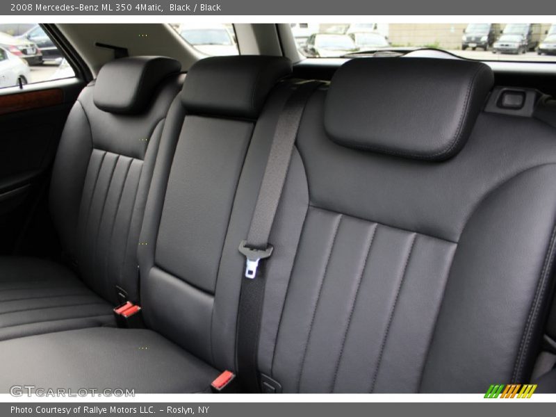 Black / Black 2008 Mercedes-Benz ML 350 4Matic