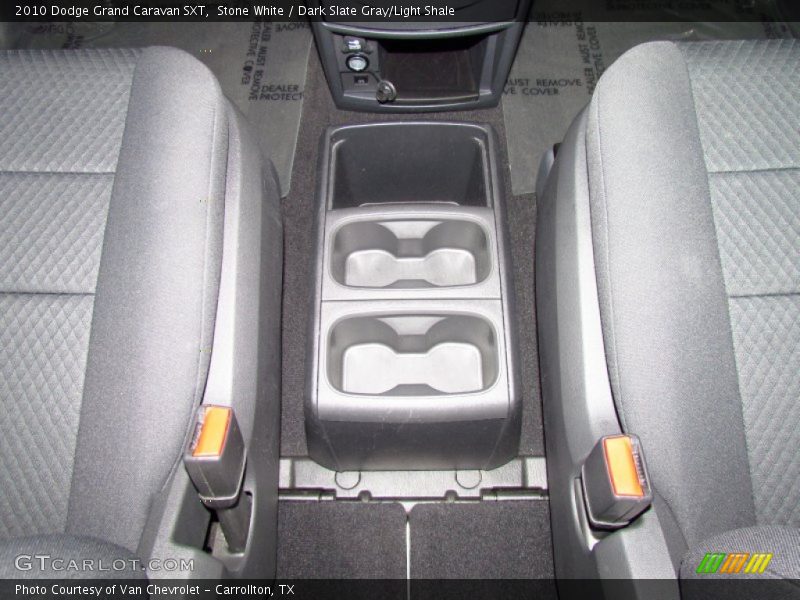 Stone White / Dark Slate Gray/Light Shale 2010 Dodge Grand Caravan SXT