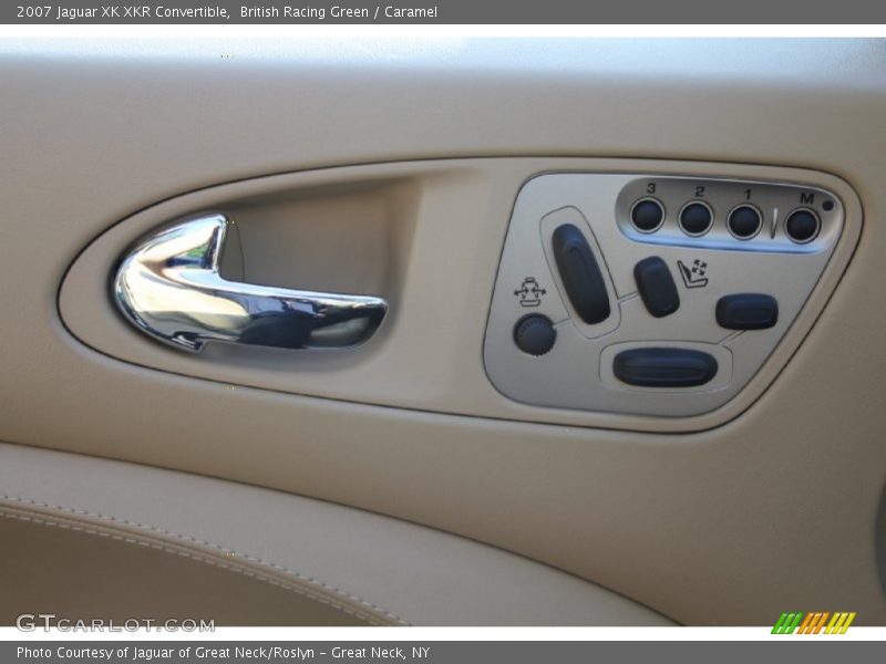British Racing Green / Caramel 2007 Jaguar XK XKR Convertible