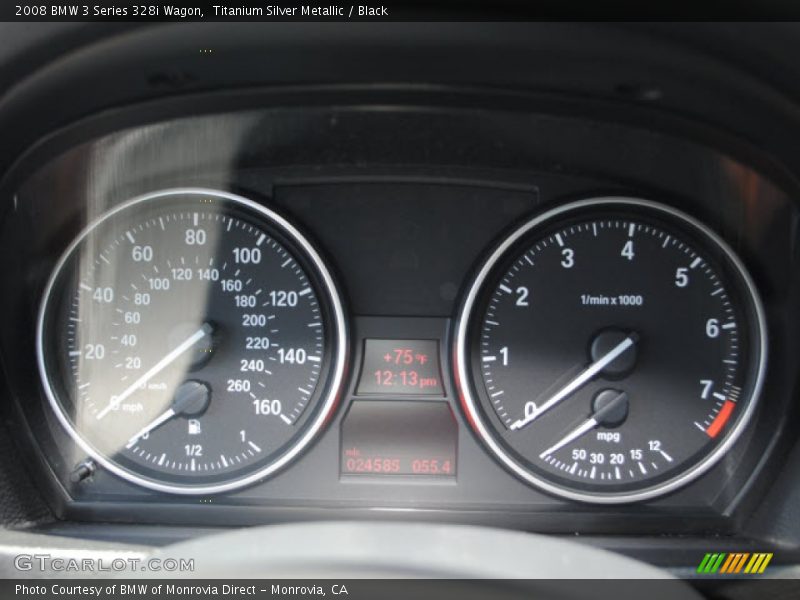  2008 3 Series 328i Wagon 328i Wagon Gauges