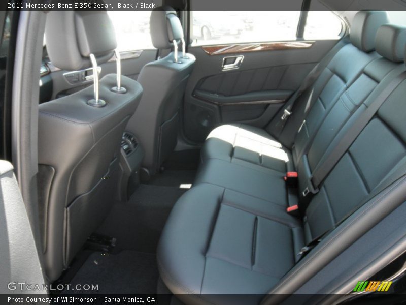 Black / Black 2011 Mercedes-Benz E 350 Sedan