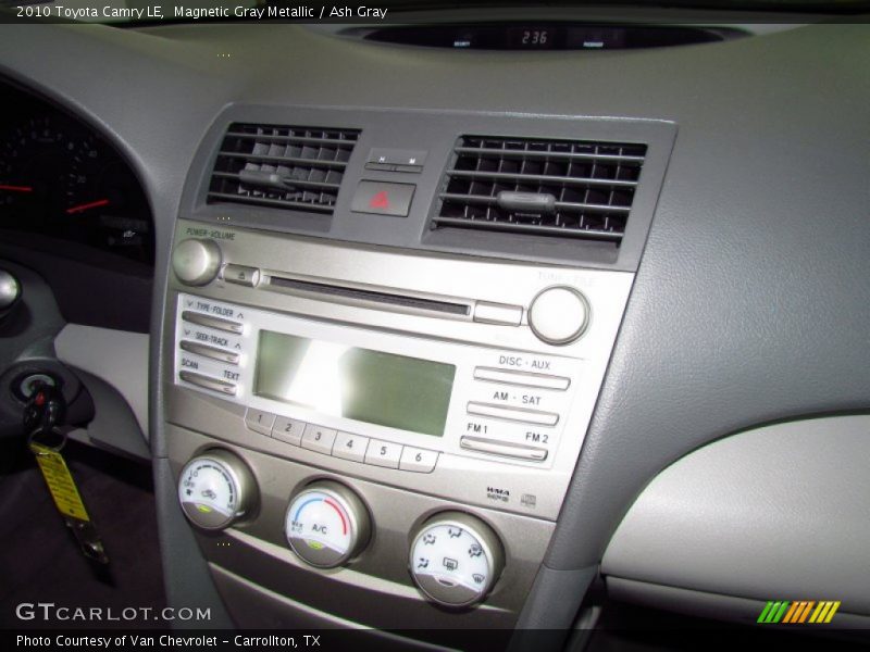 Magnetic Gray Metallic / Ash Gray 2010 Toyota Camry LE