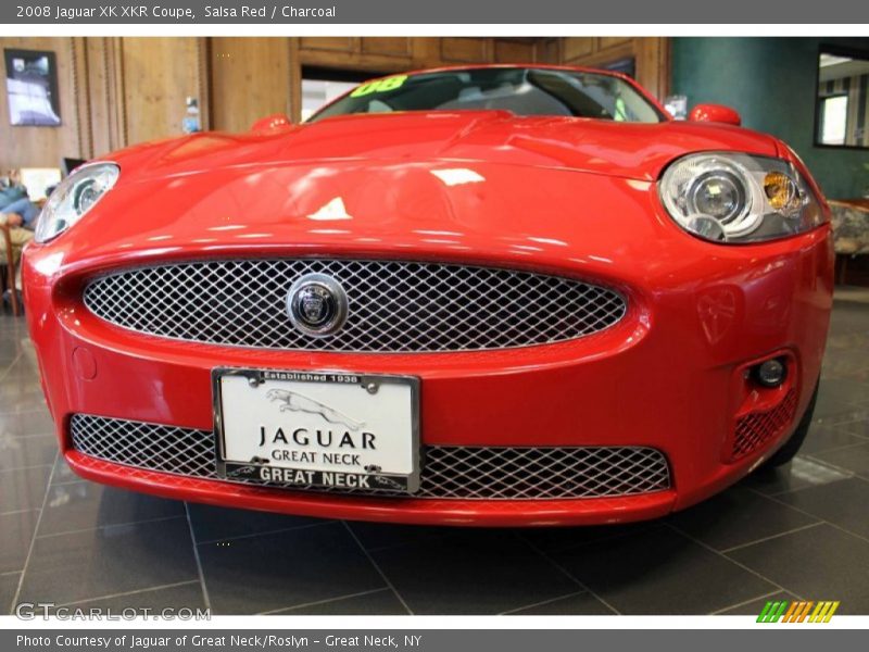 Salsa Red / Charcoal 2008 Jaguar XK XKR Coupe