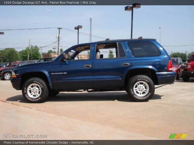 Patriot Blue Pearlcoat / Mist Gray 1999 Dodge Durango SLT 4x4