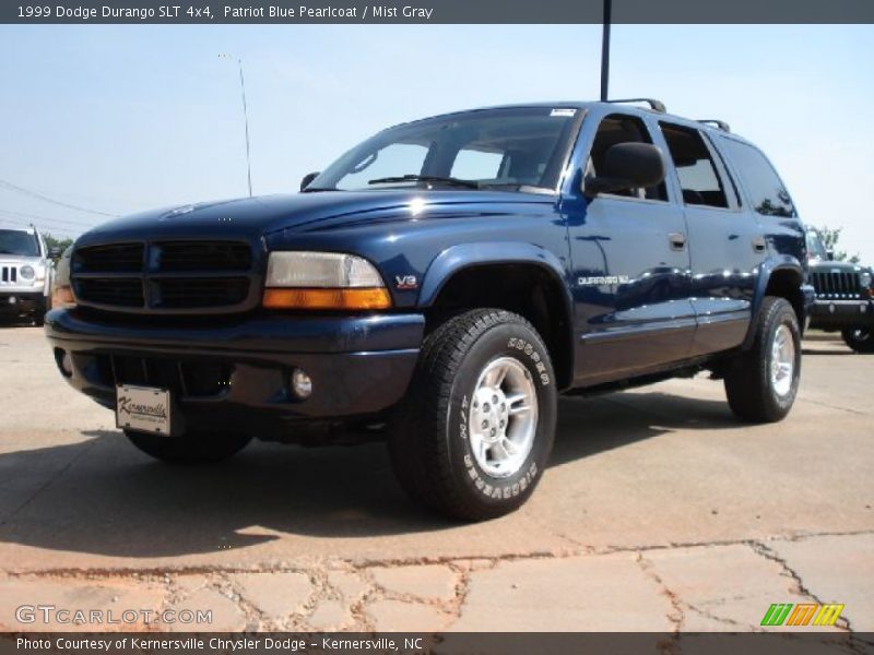 Patriot Blue Pearlcoat / Mist Gray 1999 Dodge Durango SLT 4x4