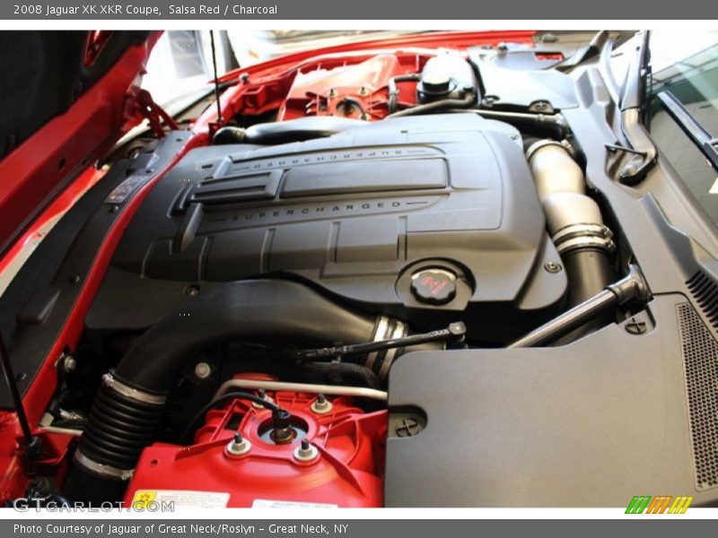  2008 XK XKR Coupe Engine - 4.2 Liter Supercharged DOHC 32-Valve VVT V8