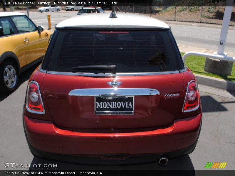 Nightfire Red Metallic / Panther Black 2008 Mini Cooper Hardtop