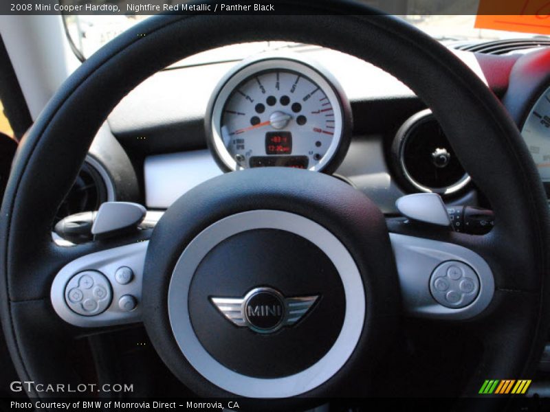 Nightfire Red Metallic / Panther Black 2008 Mini Cooper Hardtop