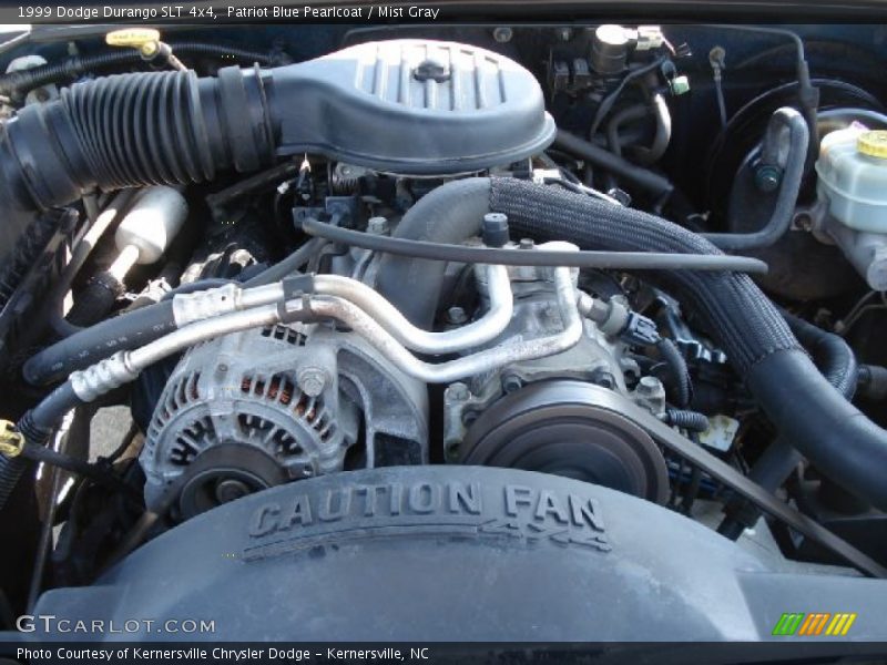 Patriot Blue Pearlcoat / Mist Gray 1999 Dodge Durango SLT 4x4