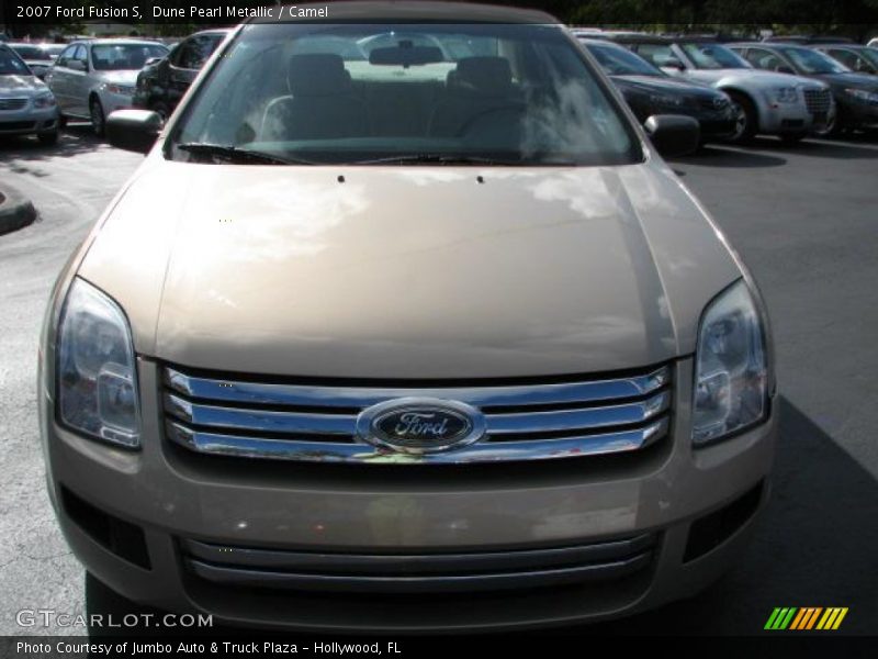Dune Pearl Metallic / Camel 2007 Ford Fusion S