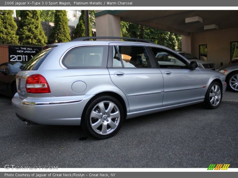 Platinum Metallic / Warm Charcoal 2006 Jaguar X-Type 3.0 Sport Wagon