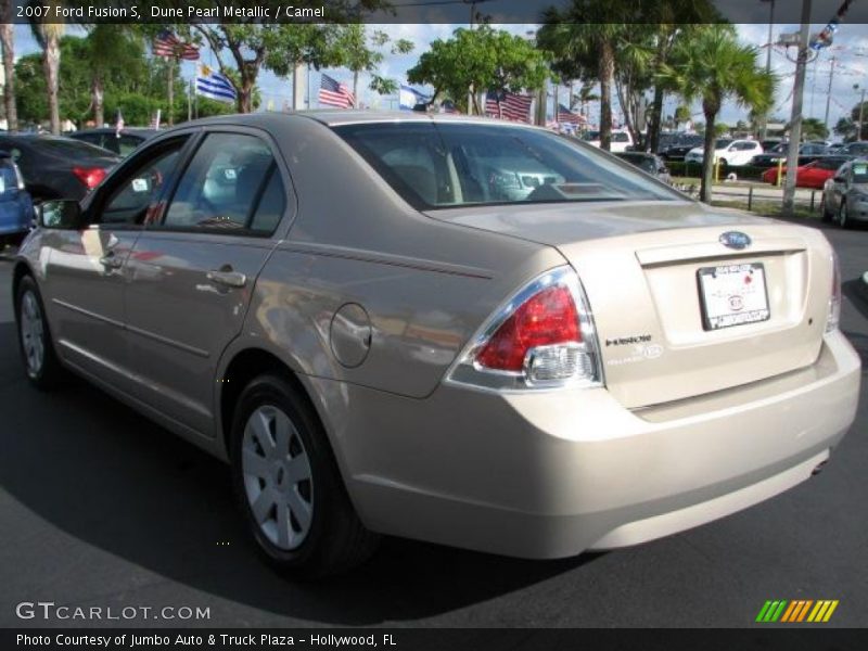 Dune Pearl Metallic / Camel 2007 Ford Fusion S