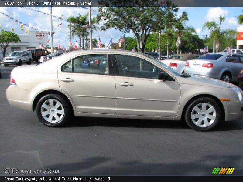 Dune Pearl Metallic / Camel 2007 Ford Fusion S