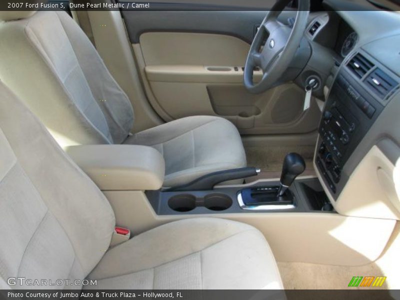 Dune Pearl Metallic / Camel 2007 Ford Fusion S