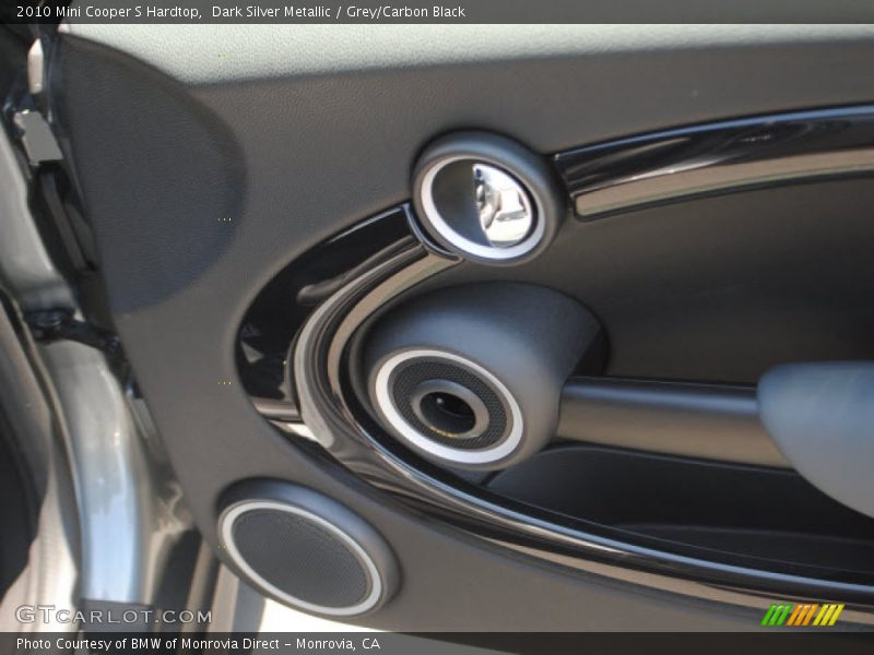 Dark Silver Metallic / Grey/Carbon Black 2010 Mini Cooper S Hardtop