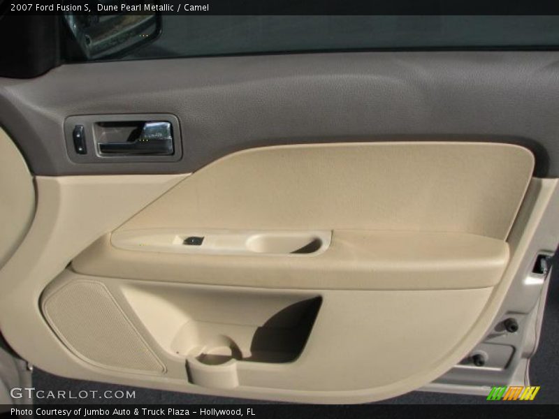 Dune Pearl Metallic / Camel 2007 Ford Fusion S