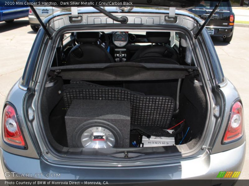 Dark Silver Metallic / Grey/Carbon Black 2010 Mini Cooper S Hardtop