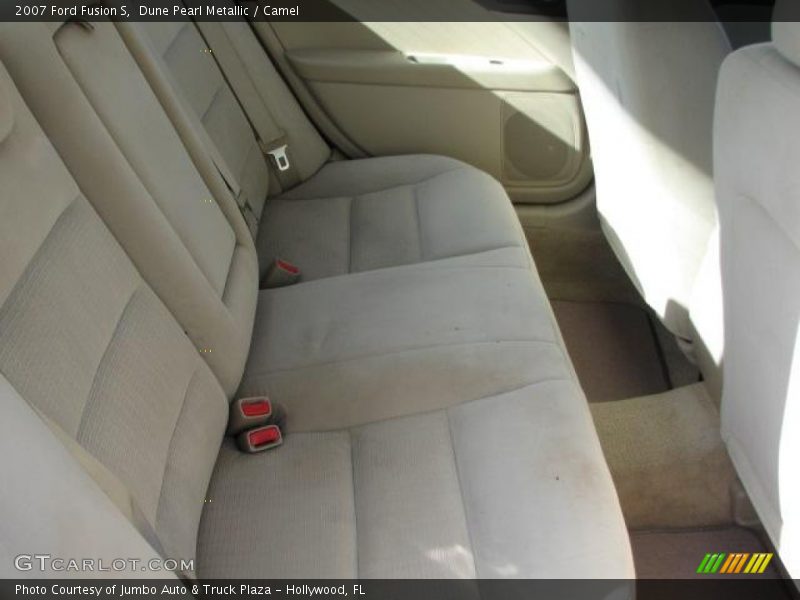 Dune Pearl Metallic / Camel 2007 Ford Fusion S