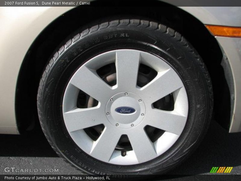Dune Pearl Metallic / Camel 2007 Ford Fusion S