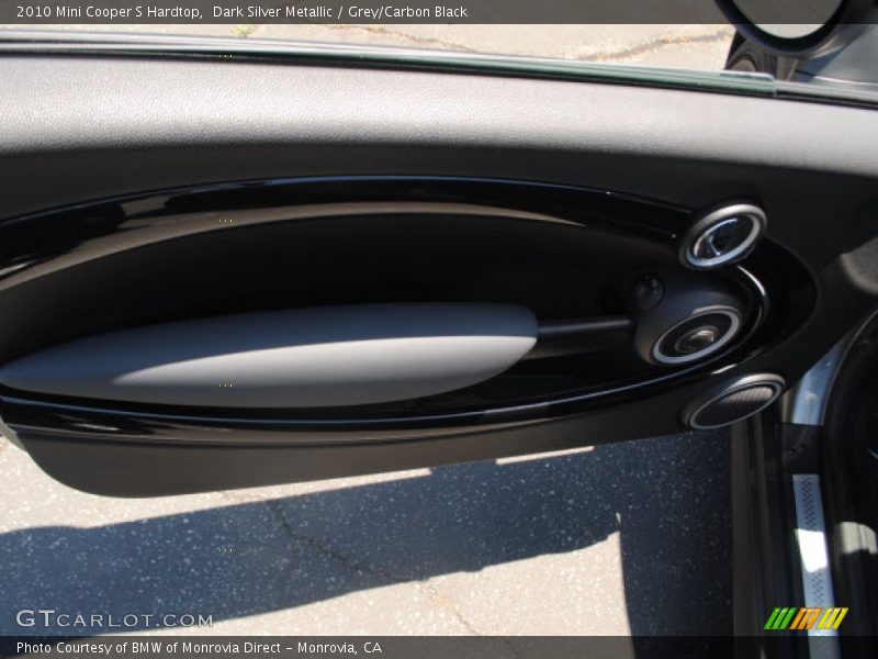 Dark Silver Metallic / Grey/Carbon Black 2010 Mini Cooper S Hardtop