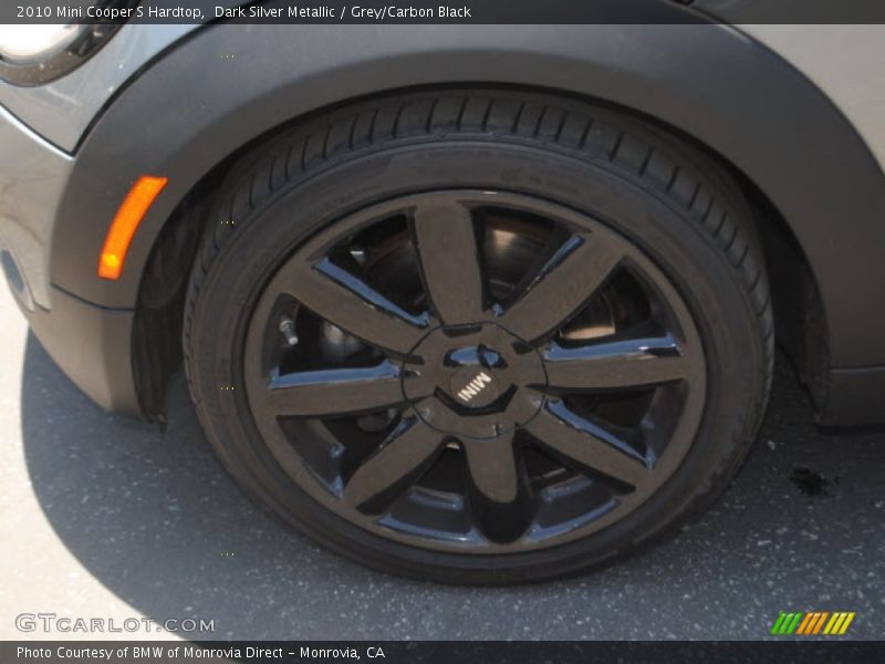 Dark Silver Metallic / Grey/Carbon Black 2010 Mini Cooper S Hardtop