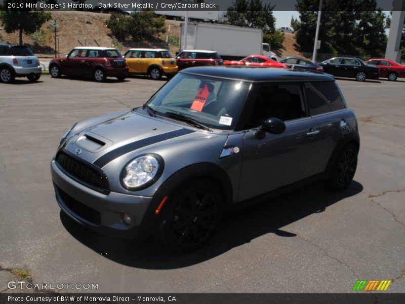 Dark Silver Metallic / Grey/Carbon Black 2010 Mini Cooper S Hardtop