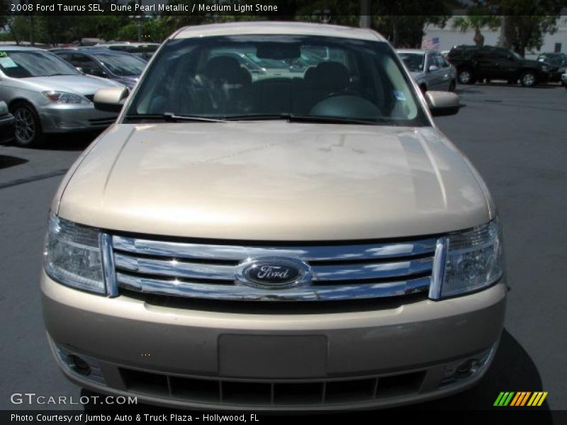 Dune Pearl Metallic / Medium Light Stone 2008 Ford Taurus SEL