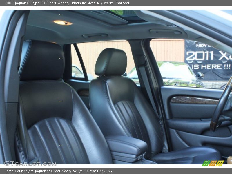Platinum Metallic / Warm Charcoal 2006 Jaguar X-Type 3.0 Sport Wagon