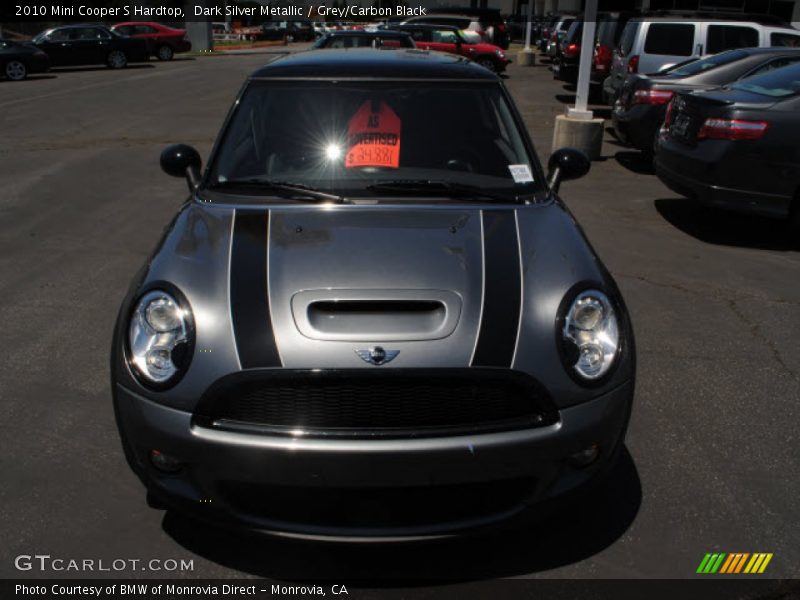 Dark Silver Metallic / Grey/Carbon Black 2010 Mini Cooper S Hardtop